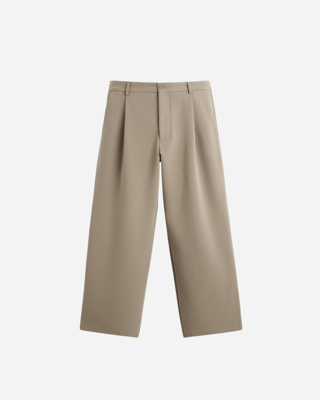 Relaxed Pleated Trousers